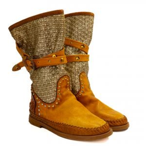 Ženske čizme Tricot Vintage Cognac