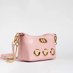 Ženska Torba The Eye Lucy Leather Pink