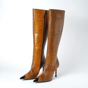 Zenska cizma Croco Brown Panthera