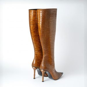 Zenska cizma Croco Brown Panthera